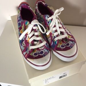Coach Poppy Barrett sneaker size 8